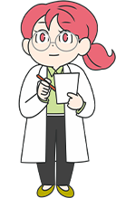 メモを持つ女性のイラスト。こまめな更新が「今も活動している安心感」を与え、WEB上の店舗を整える役割を果たすことを説明している。