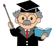 問い合わせ分析やPV推移などアクセス解析機能を解説する博士キャラクター