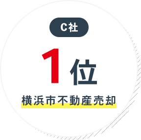 C社 横浜市不動産売却 1位