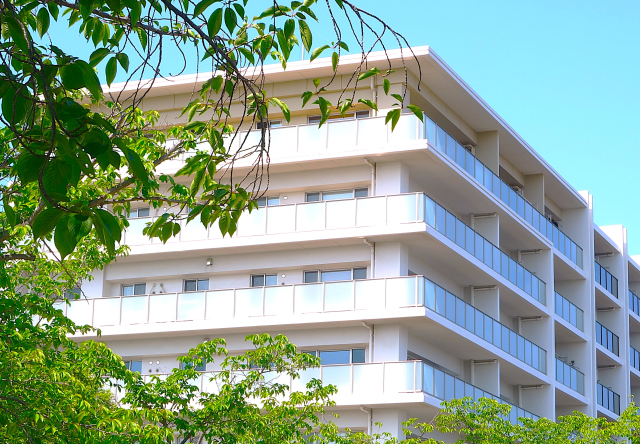 マンション専用データベースの検索画面